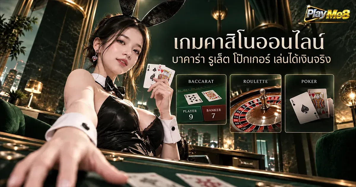 PLAYME8 คาสิโนเกม
